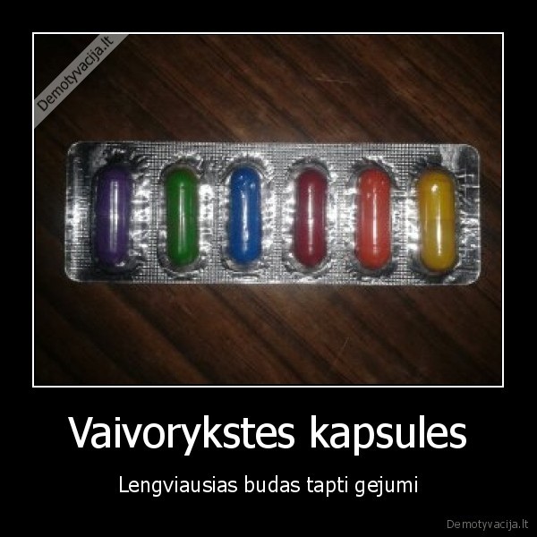 Vaivorykstes kapsules