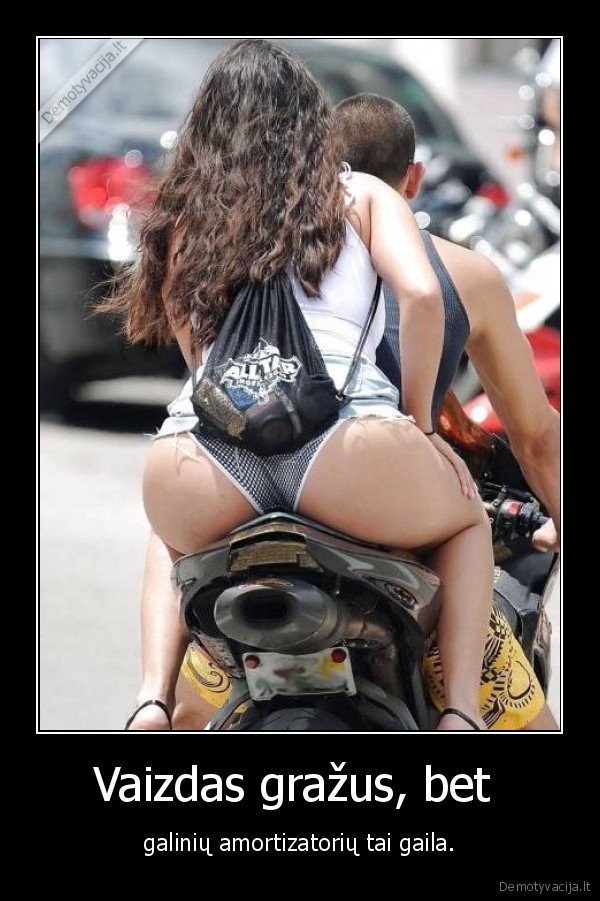 mergina,sikna,motociklas