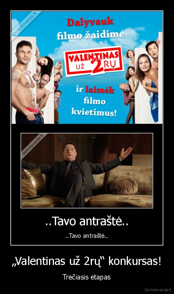 filmas, valentinas, uz, 2ru,valentino, konkursas