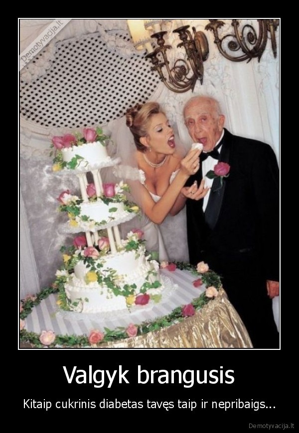 cukrinis, diabetas,barakuda,senas, jaunikis