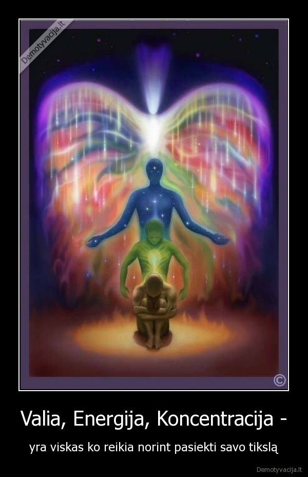 valia,energija,koncentracija,tikslas