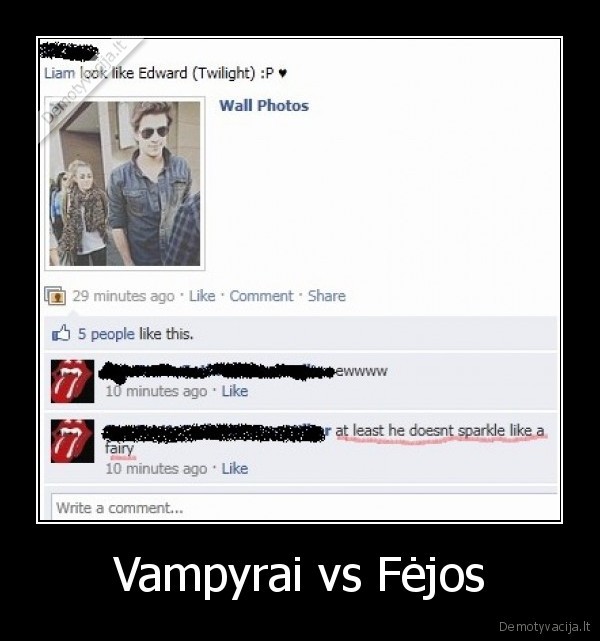 Vampyrai vs Fėjos