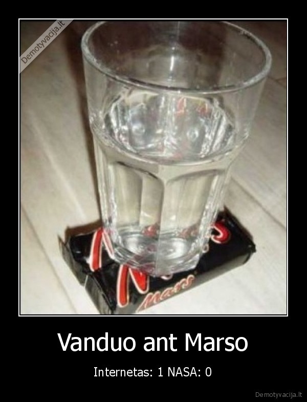 Vanduo ant Marso