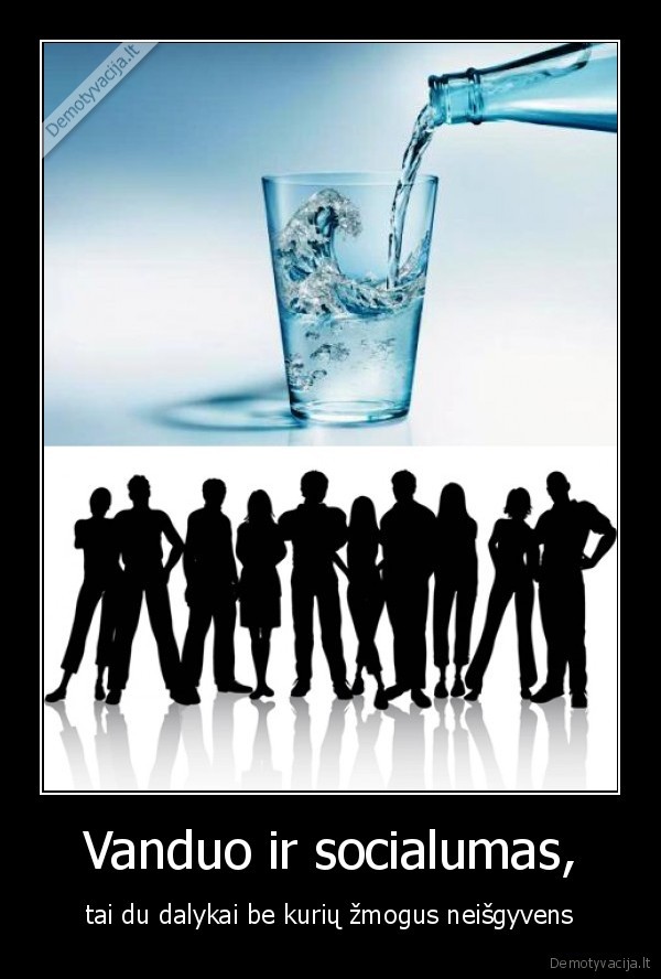 vanduo,zmogus,bendravimas