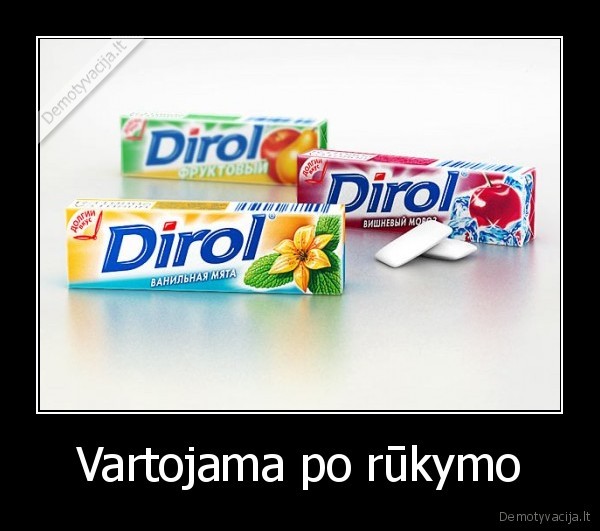 Vartojama po rūkymo