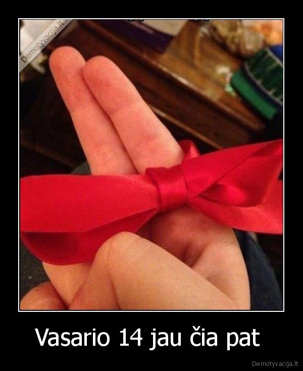 Vasario 14 jau čia pat 