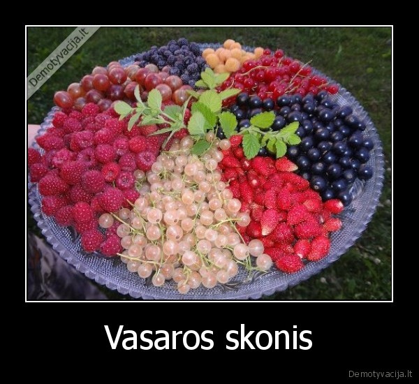 uogos,vasara,skonis