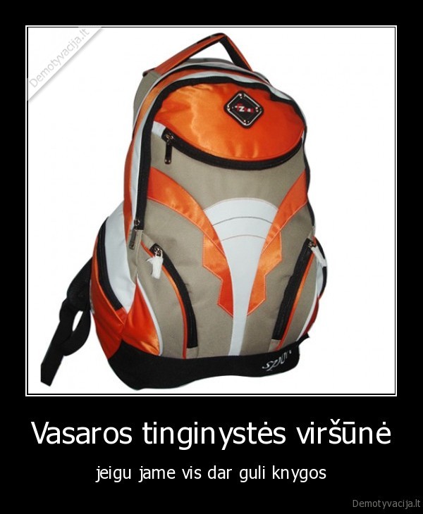 Vasaros tinginystės viršūnė