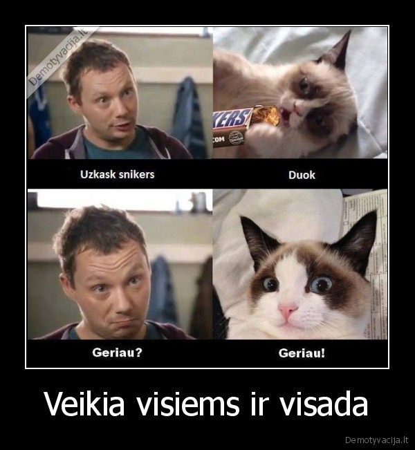 Veikia visiems ir visada