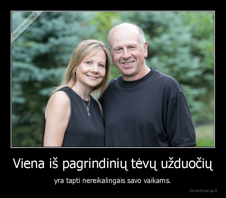 tevai,pagrindine,uzduotis