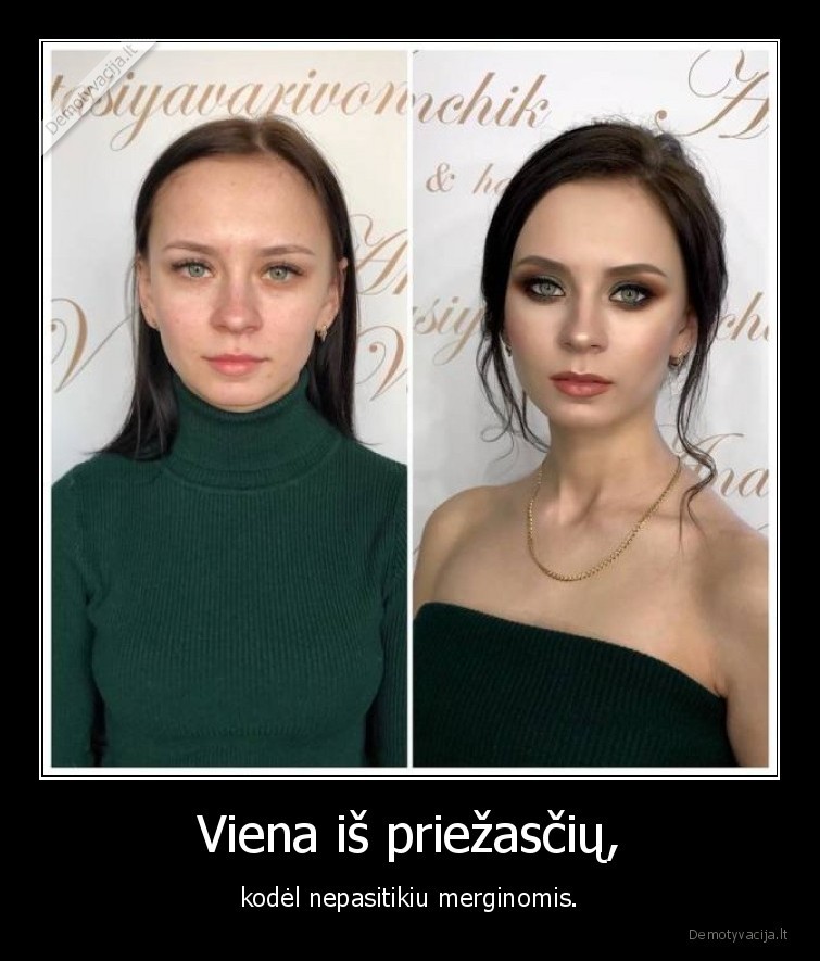 makiazas,mergina,w, tf