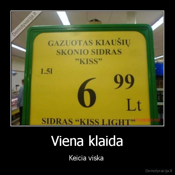 Viena klaida