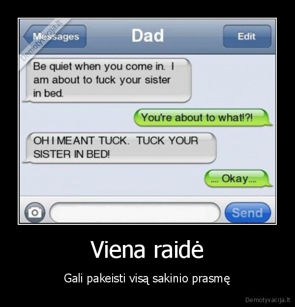 raide,sakinys,prasme