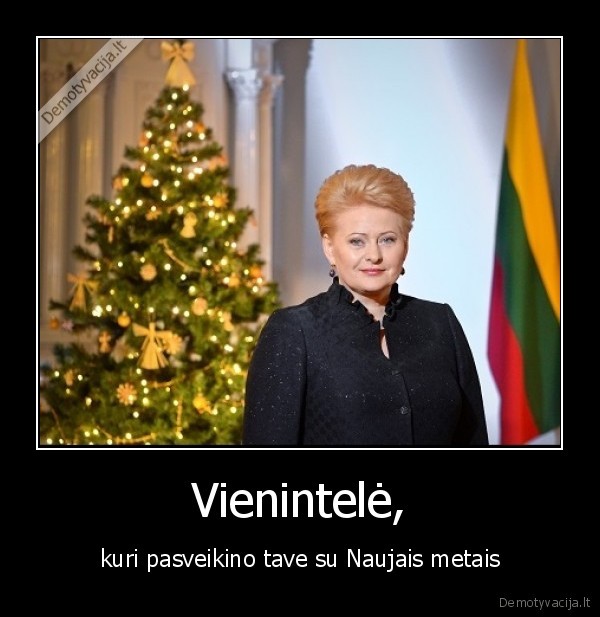 dalia,prezidente,pasveikino