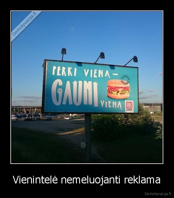 lukoil,akcija,reklama,burgeris,mesainis,vienas,kainas