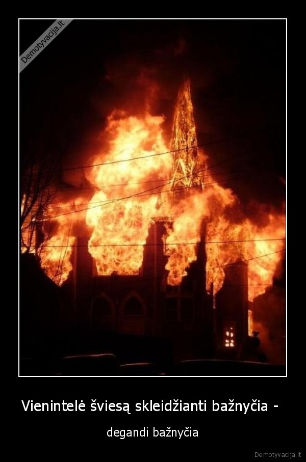 Vienintelė šviesą skleidžianti bažnyčia - 