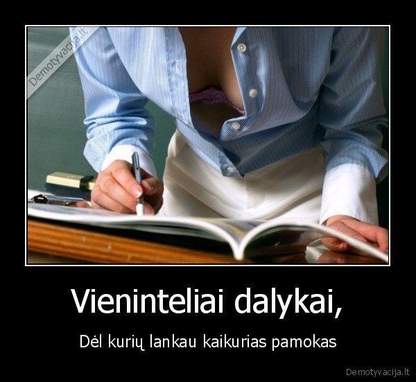 Vieninteliai dalykai,