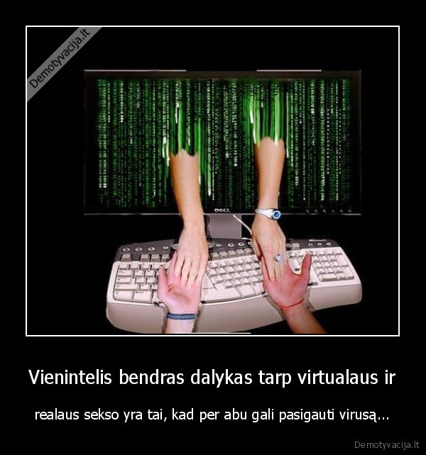 virusai,virtualus, seksas