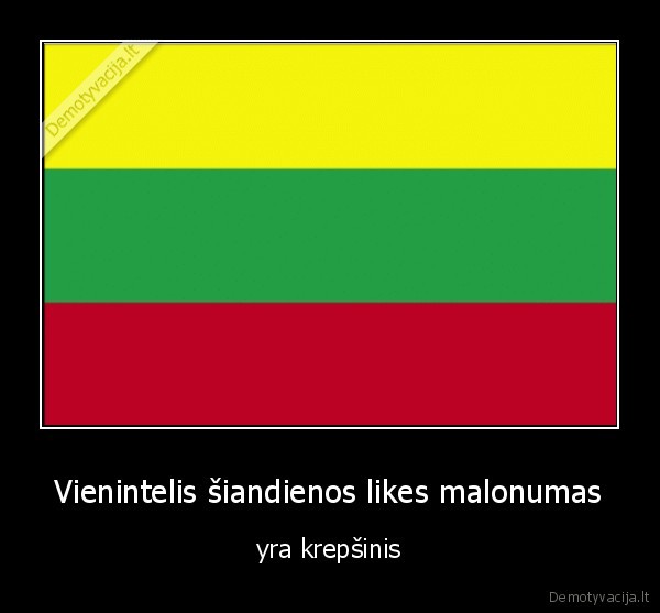 Vienintelis šiandienos likes malonumas