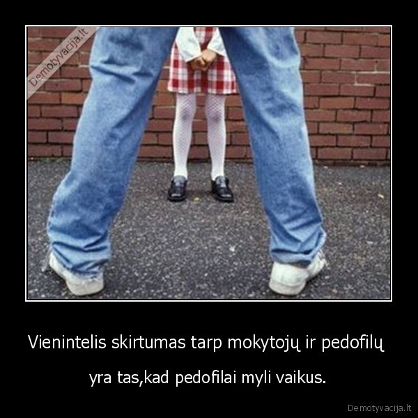 vaikai,pedofilai