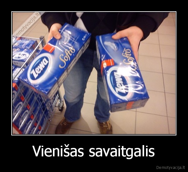 vienisas,savaitgalis