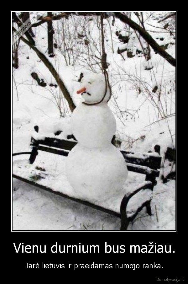 savizudybe, besmegenis, ziema, durnius