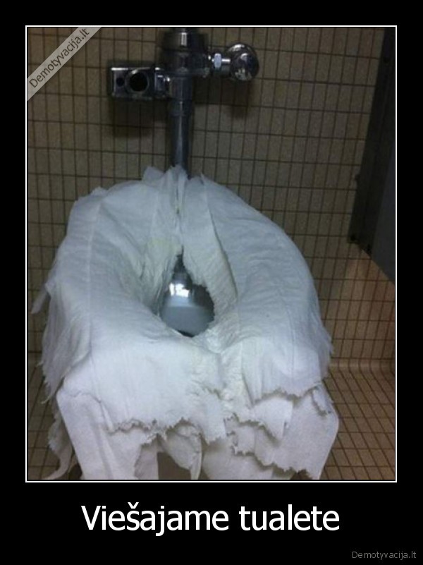 Viešajame tualete