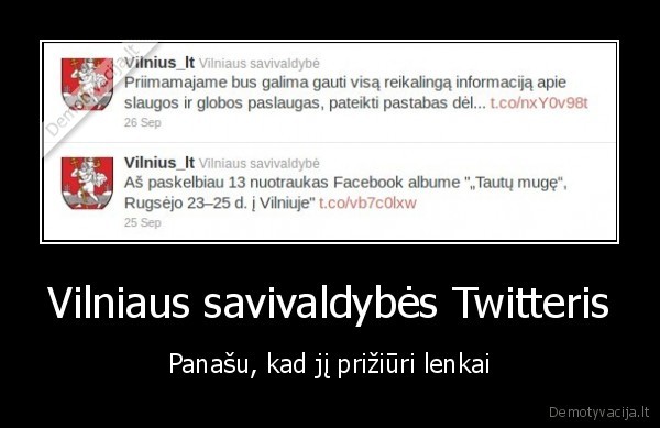 twitteris,vilnius,savivaldybe,lenkai