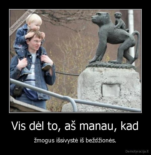 Vis dėl to, aš manau, kad