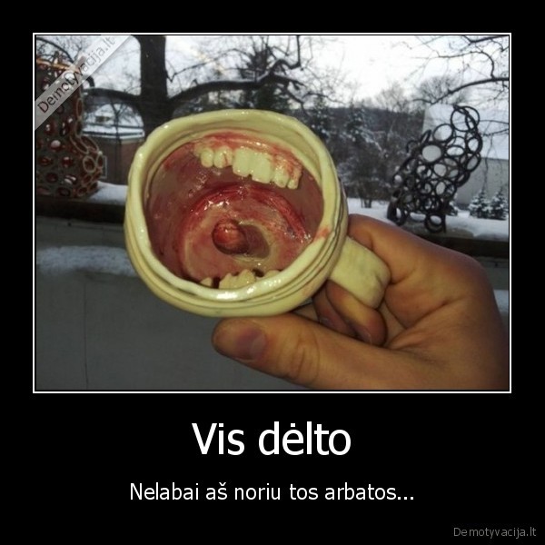 baisus, puodelis,puodelis, su, dantimis