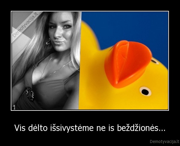 Vis dėlto išsivystėme ne is beždžionės...
