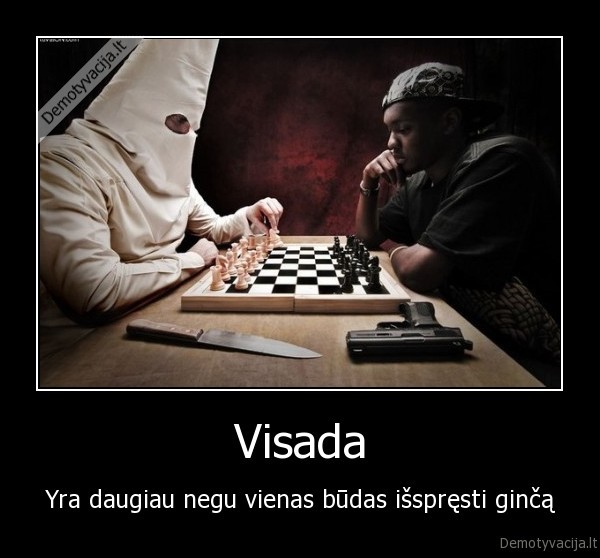 gincas,kivircas,kompromisas