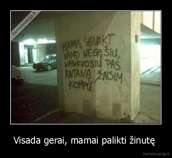 tepliotojei,zinute,mamai