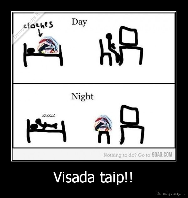 Visada taip!!