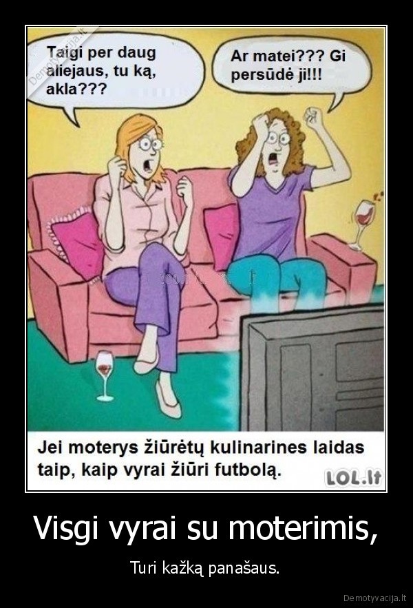 Visgi vyrai su moterimis,