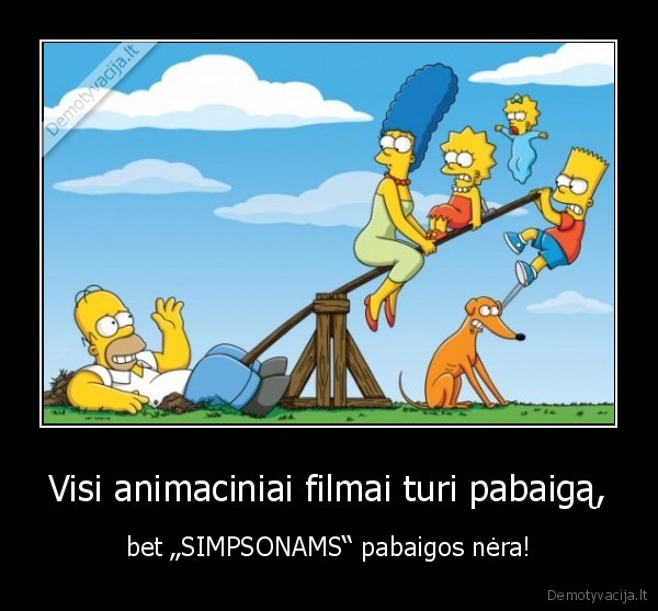 simpsonai,pabaigos,serjalams,nera