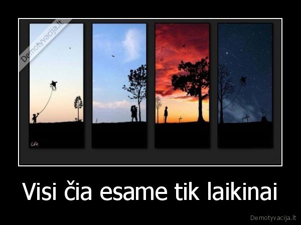 Visi čia esame tik laikinai