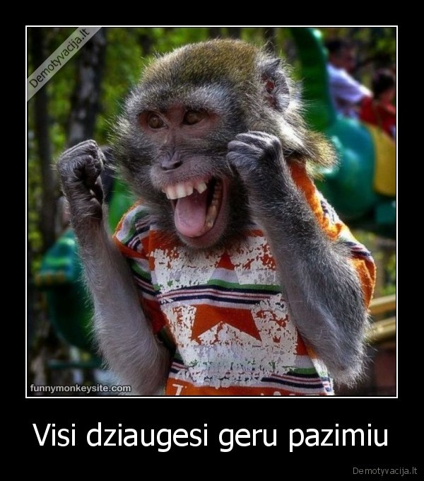 Visi dziaugesi geru pazimiu