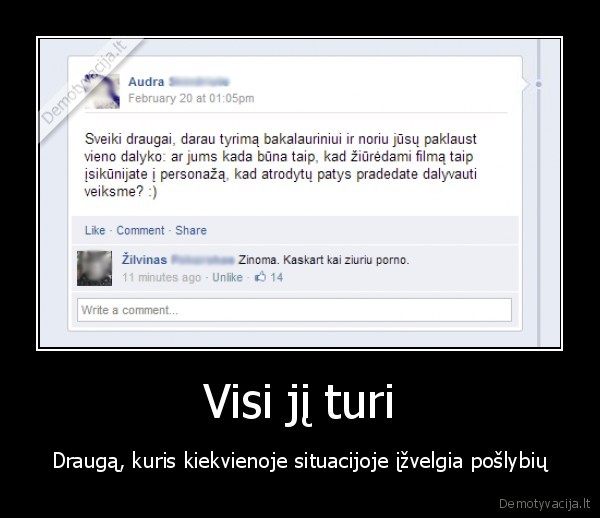 poslas, draugas,facebook, statusas