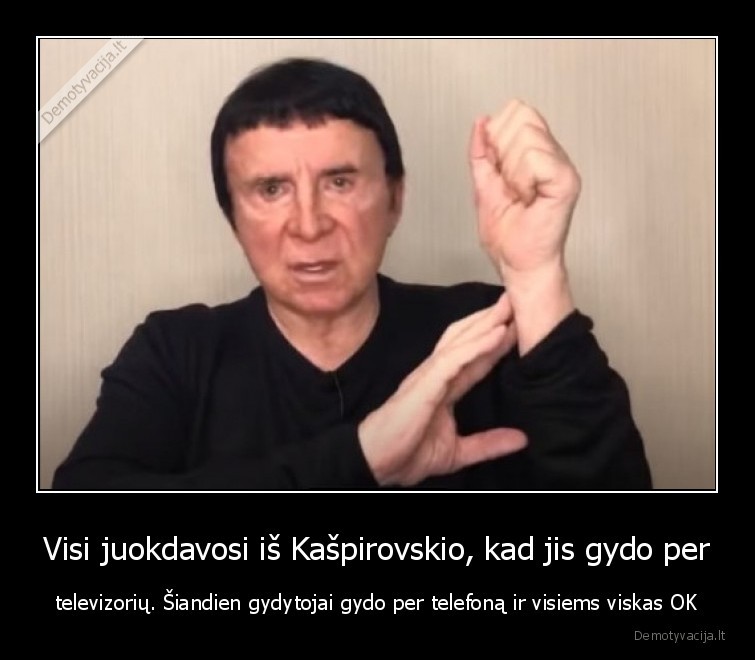 kaspirovskis,gydo,gydytojas