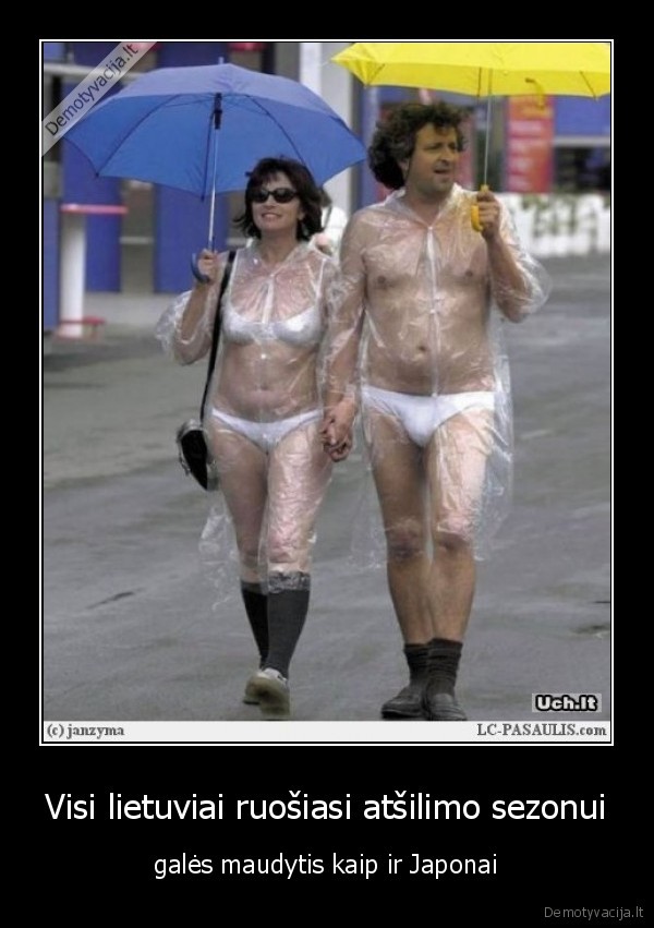 Visi lietuviai ruošiasi atšilimo sezonui