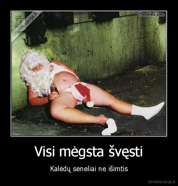 Visi mėgsta švęsti