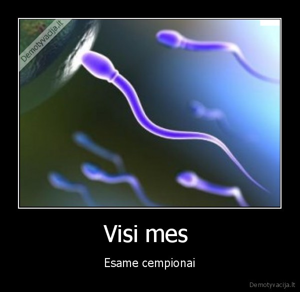 mes, cempionai, visi, pirmi, atkeliavom