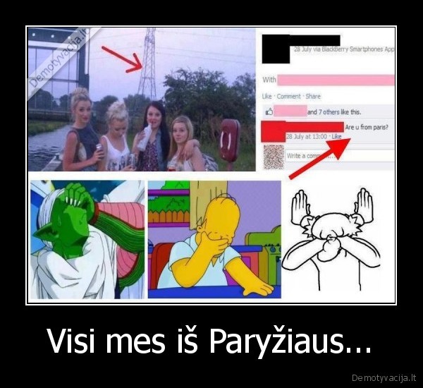 Visi mes iš Paryžiaus...
