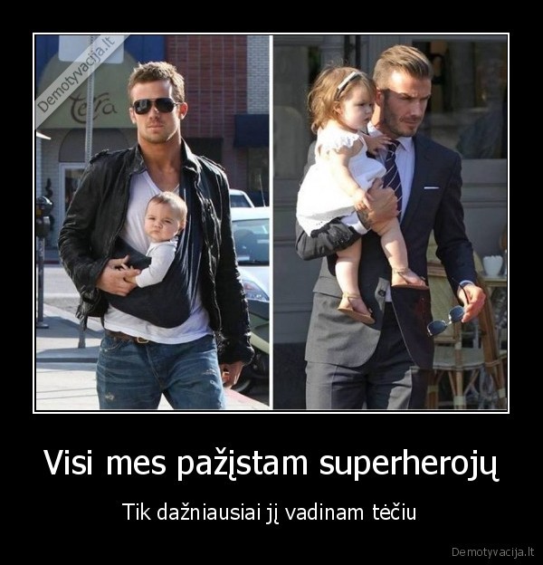 superherojus,tevyste