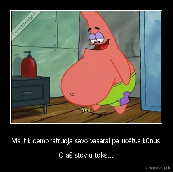 patrikas,kempiniukas,storulis,didelis, pilvas