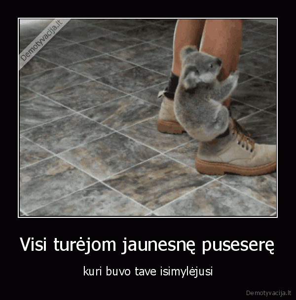 Visi turėjom jaunesnę puseserę