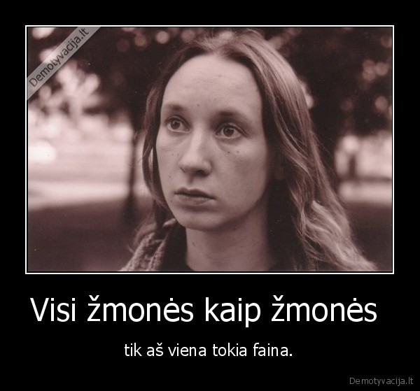 Visi žmonės kaip žmonės 