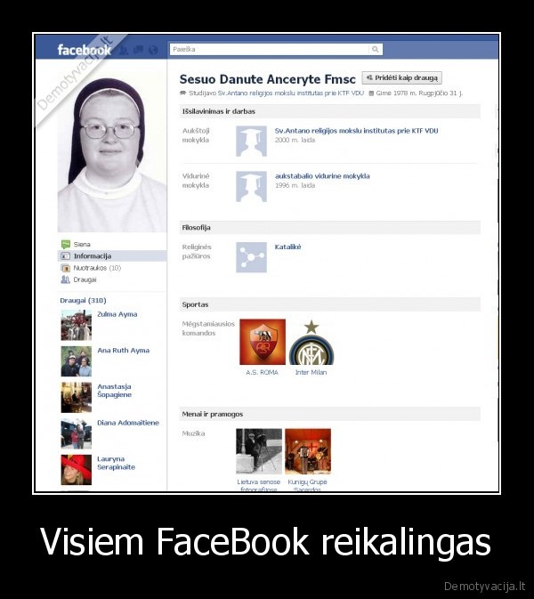 Visiem FaceBook reikalingas