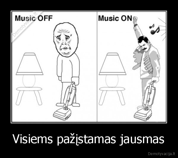 Visiems pažįstamas jausmas